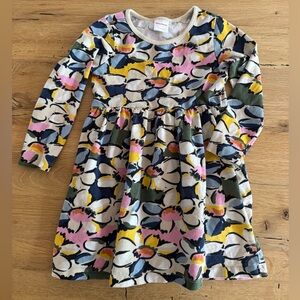 Hanna Andersson Multicolor Floral Long Sleeve Dress
